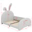 Lit princesse en forme de lapin revêtu de tissu pour lit simple-1822929275