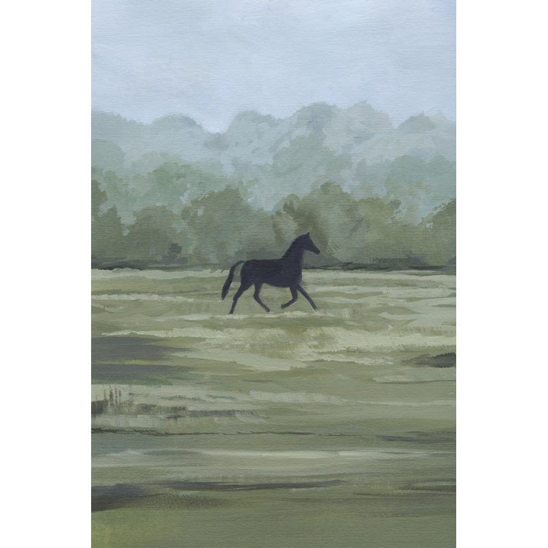 Rider's Shadow I by Grace Popp - Wrapped Canvas Print, 122 cm H x 81 cm W