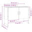 Nivi 80mm Single Bathroom Vanity with Basin-1938423133