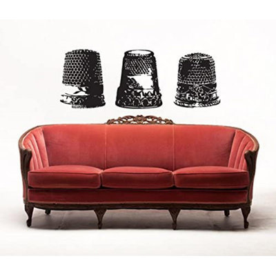 Abstract Non-Wall Damaging Wall Decal