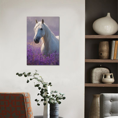 Art mural cheval GUTTATE, décoration murale photos cheval, peinture murale cheval pour le salon, art mural sur toile cheval, affiches à cheval pour bureau mural encadrées prêtes à être accrochées 12 po x 16 po