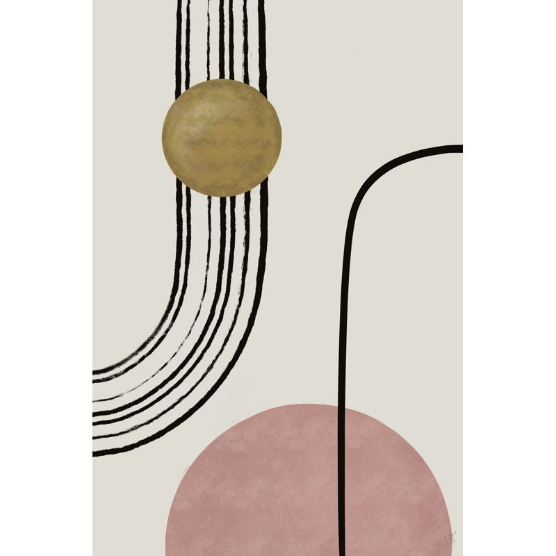 " Abstract Shapes A Lines #2 ", 84" H x 84" W x 1.5" D