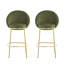 Tabouret de bar rembourré Celano-2088403572