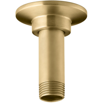 Mastershower Straight Ceiling-Mount Showerarm and Flange