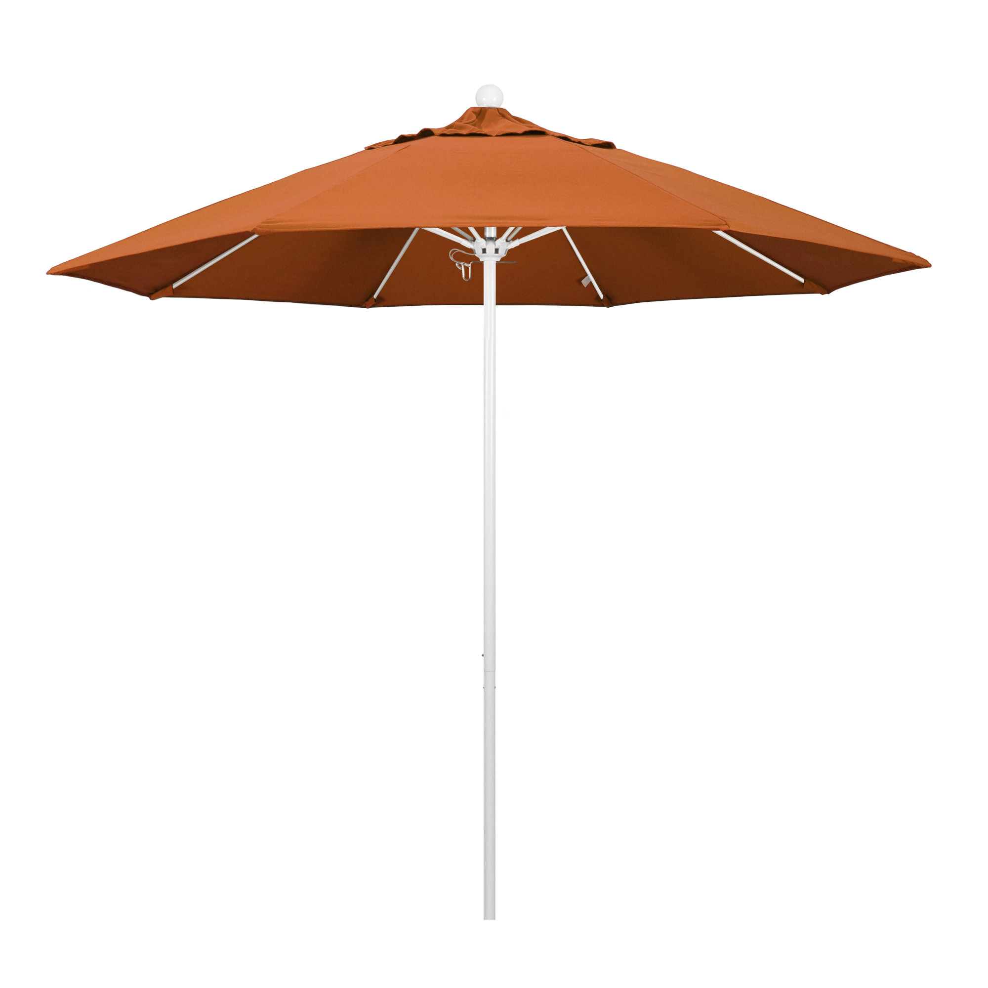 Maria 108'' Sunbrella® Outdoor Umbrella, White, Canvas Tuscan Sunbrella® Canvas