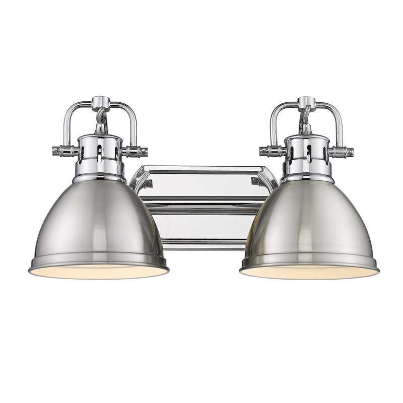 Lyndee 2 - Light Dimmable Vanity Light, Chrome, Pewter