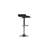Jonas Upholstered Adjustable Height Counter Stool with Metal Frame