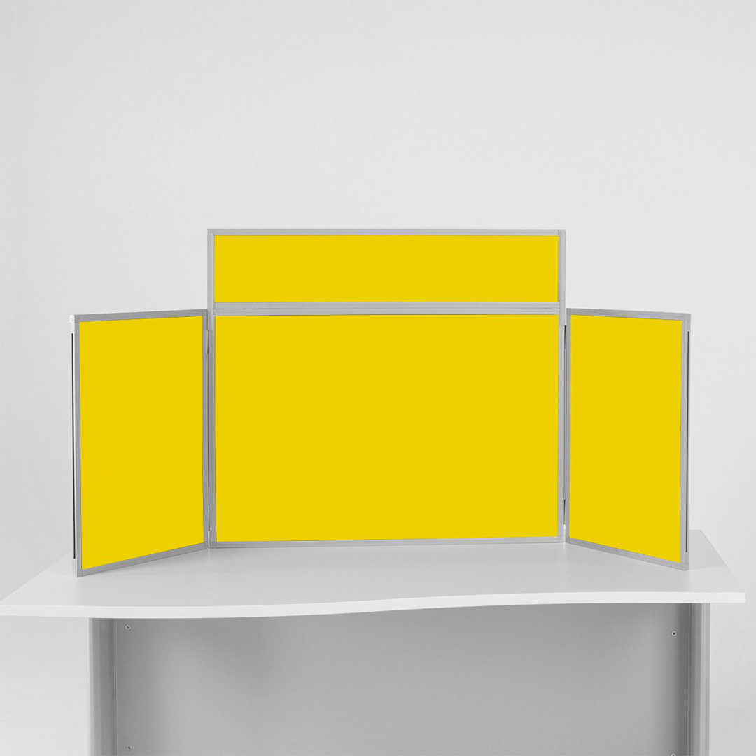 Free-Standing Reversible Bulletin Board 80cm H x 180cm W