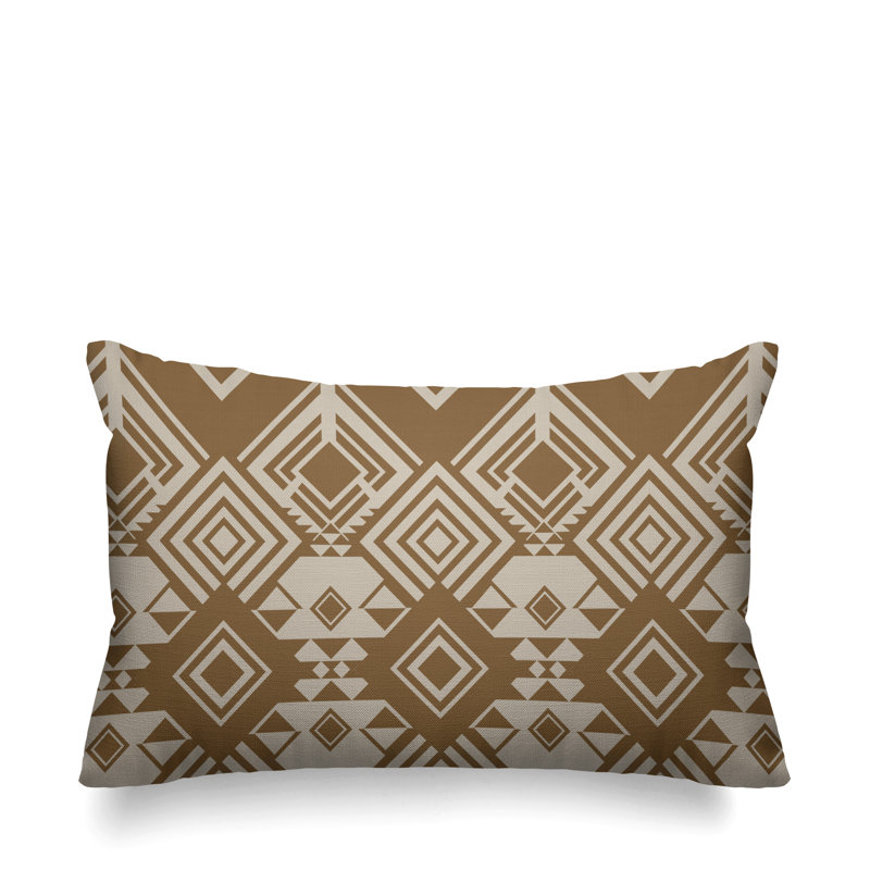 Housse et insert de coussin rectangulaire d'extérieur Tozi, Sable