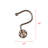 Steel Rust Resistant Shower Curtain Hook-60035521