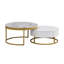 Table basse gigogne moderne avec tiroirs Modern