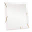 Nixa - Modern White & Gold Mirror