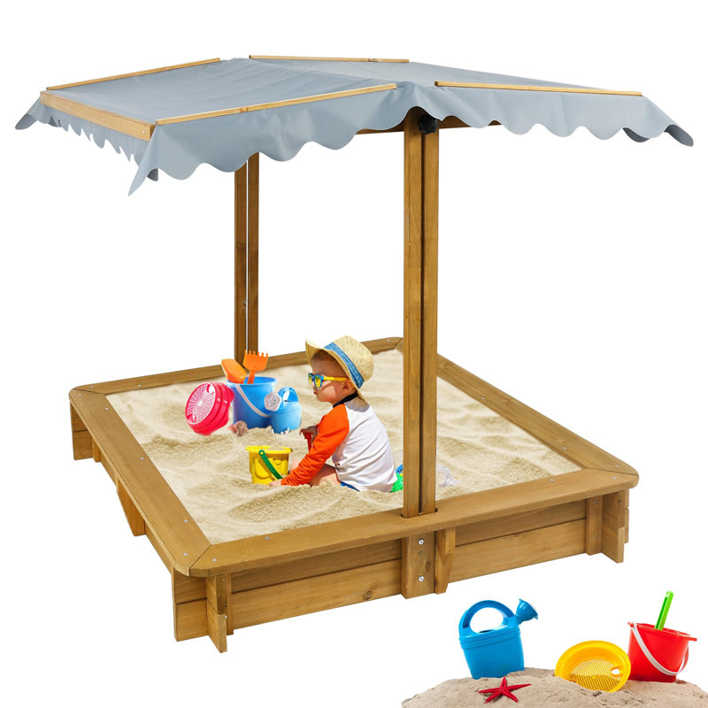 Wooden Sandbox Outdoor