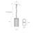 Shoshoni 4.5" W 1-Light Mini Pendant