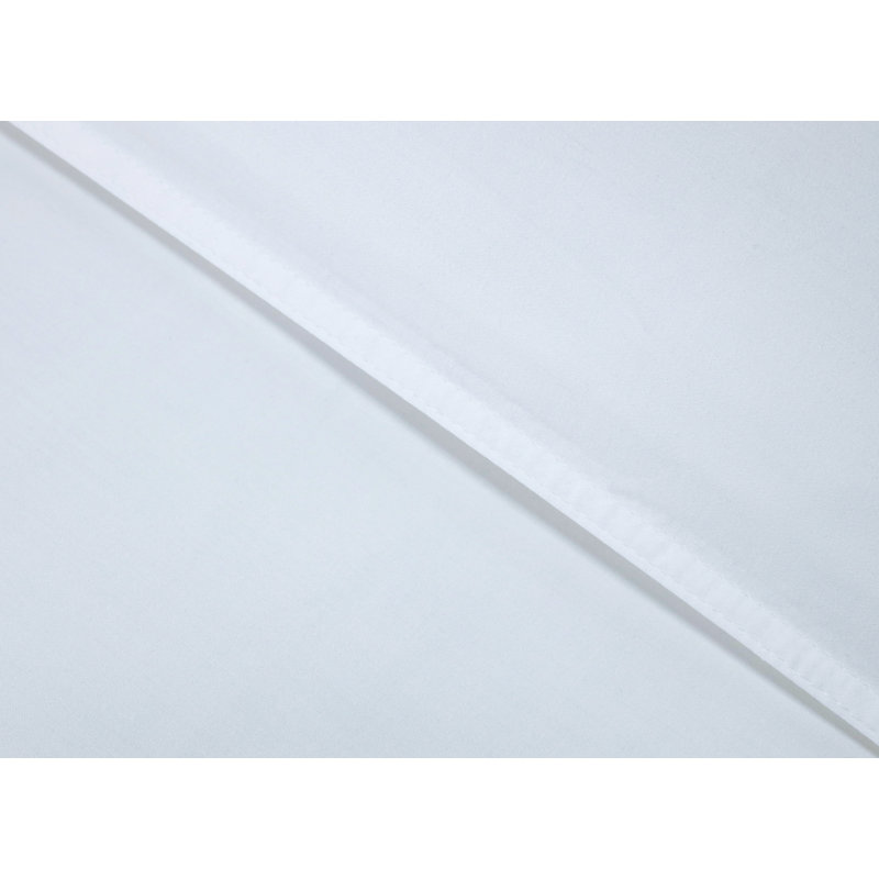 Gryphon Collection Solid Fresh White Sham, Queen (21x31)