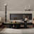Modern Nested Coffee Tables, Minimalist Style Living Room Center Table In Green And Black For Living Room Lounge Office