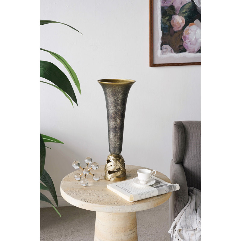 Vase décoratif D7.5X19.5 ", H 19,5 po x l 7,5 po x P 7,5 po