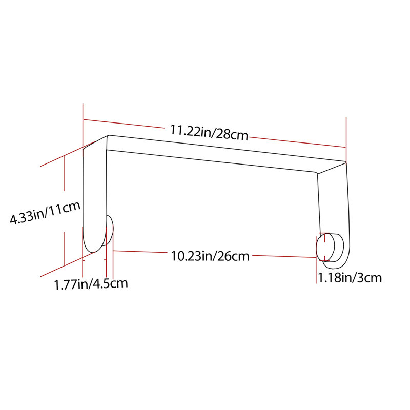  Paper Towel Holder-Under Cabinet