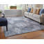 Tapis bleu glacier / argenté / gris Braymer Southwestern-1474672679
