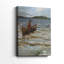 «Rowing to the Shore», toile tendue par Akseli Gallen-Kallela-838224238