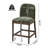 Nolan 26.75" Mid-Century Modern Upholstered Counter Stool with Full Backrest for Kitchen Island & Home Bar-138456210-138456213