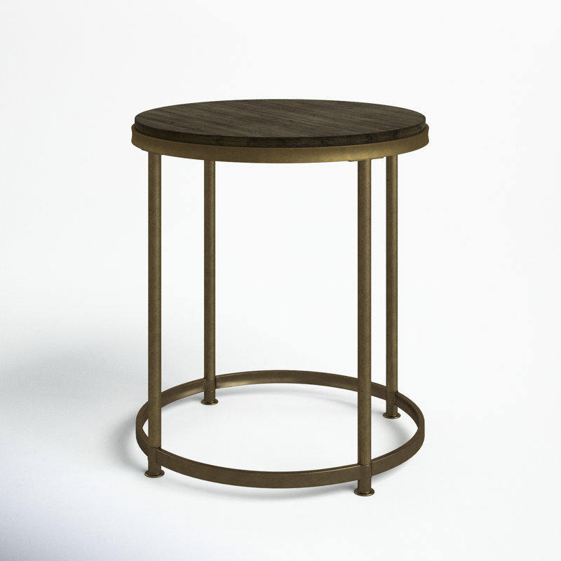 Debbi Solid Wood End Table
