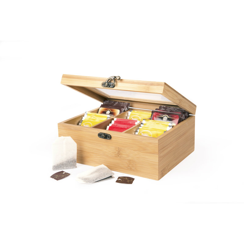 Excelsa Ecoliving Bamboo Tea Box