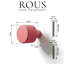 ROUS Hardware Mid Century Modern Knurled Knob-1621958739