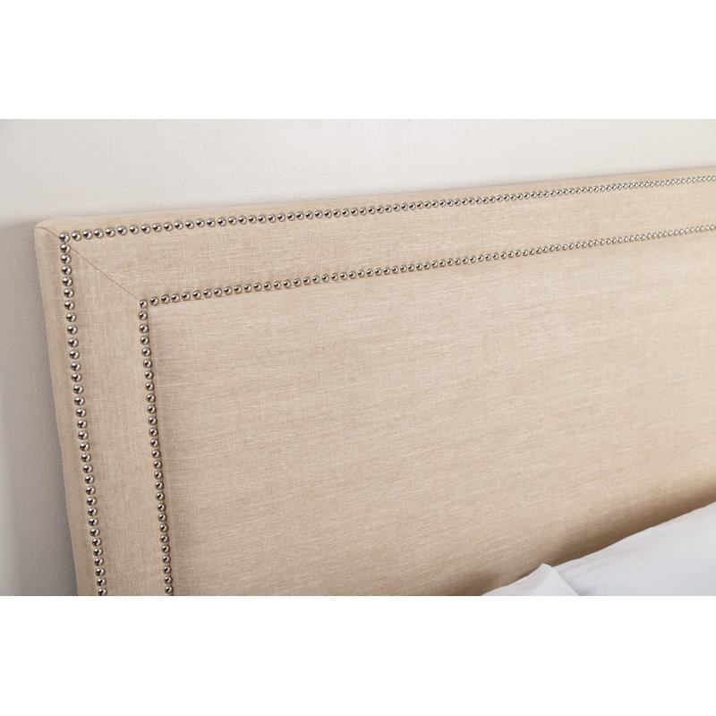Ivanna Upholstered Panel Headboard, Full/Queen