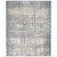 Tapis intérieur / extérieur en polypropylène tissé à la machine en ivoire / bleu-1734964392
