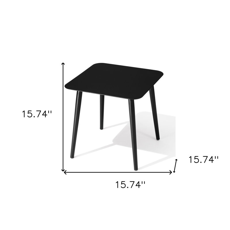 Table d'appoint 16 po, Gris
