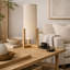LAMPE DE TABLE EN BOIS DATURA