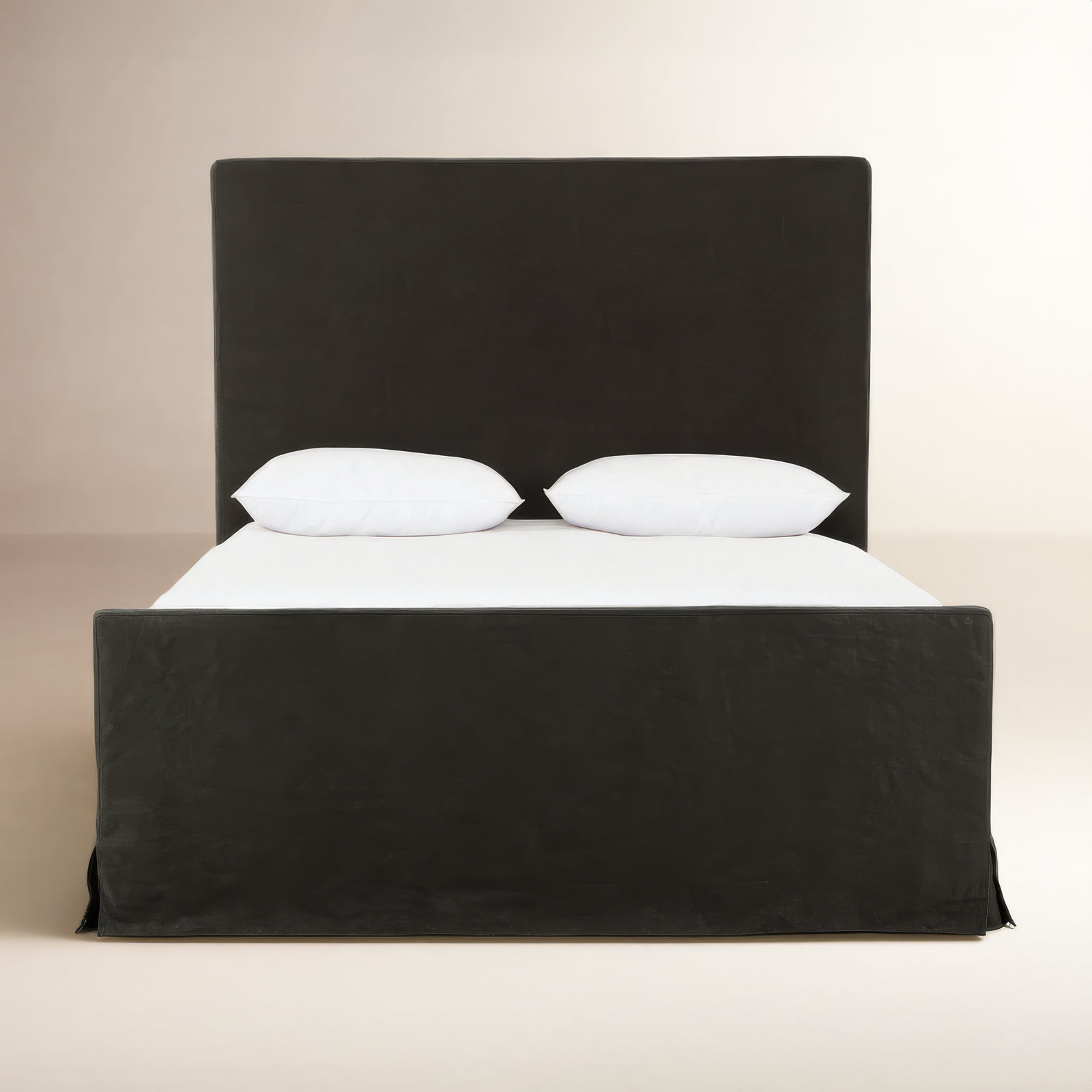 Zoni Upholstered Bed, Queen, Brussels Pine