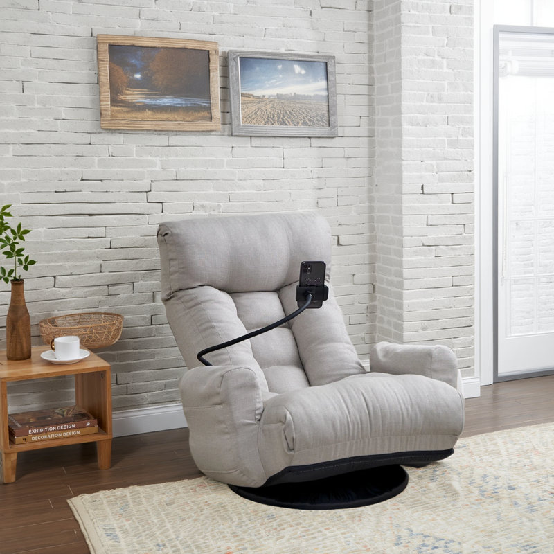 360-Degree Rotatable Gaming Chair With Adjustable Head And Lumbar Support, Suitable For Living Rooms And Doubles As A Recliner, Allowing You To Sit Comfortably For Long Periods Of Time Without Feeling Tired