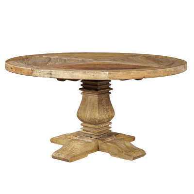 Rosedale Round Pine Wood Dining Table