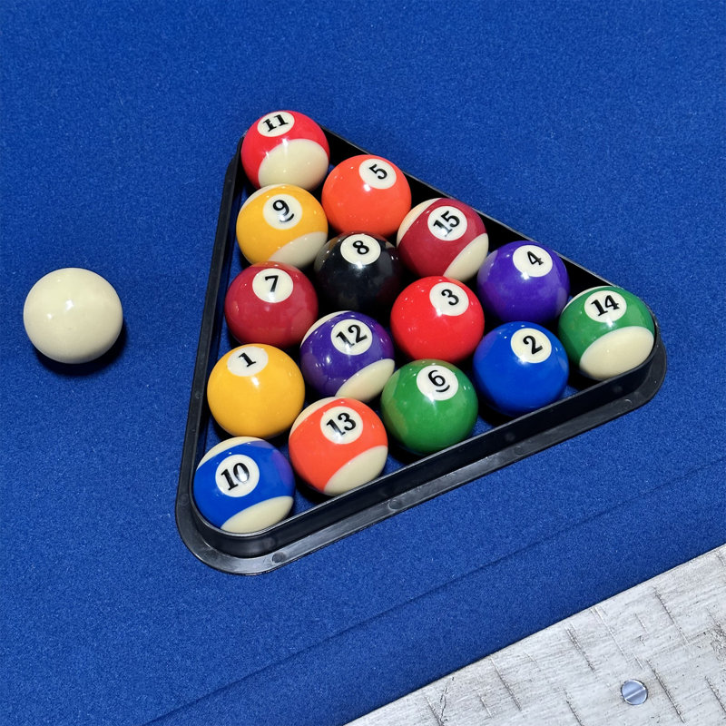 Pool Table Billiard Ball Triangle Rack