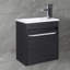 Ensemble de meuble-lavabo simple 16 po mural