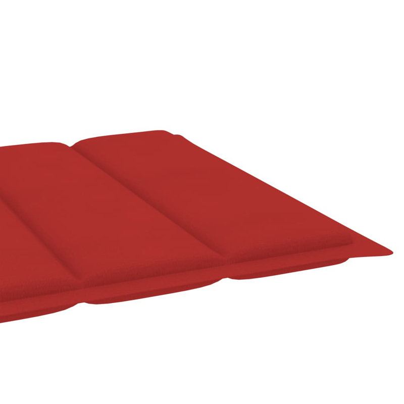 Outdoor Seat Cushion, Gray, 78.7" L x 19.7" W