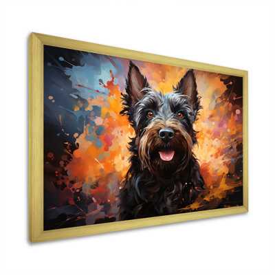 Scottish Terrier Splendor sur toile