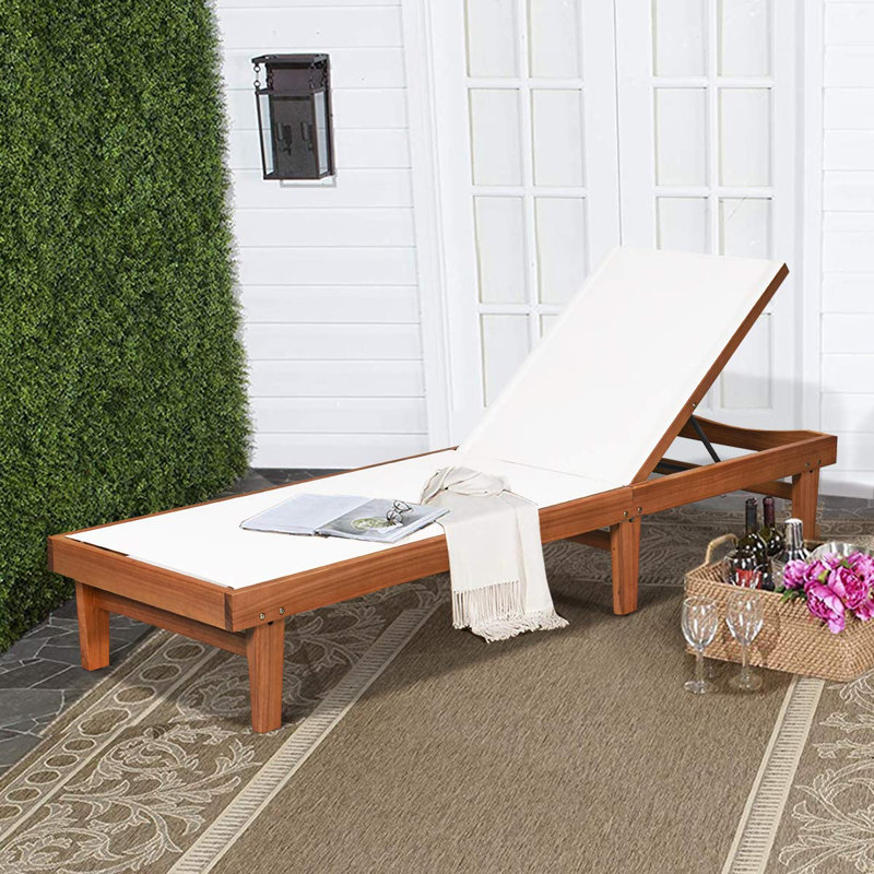 Fowling 61cm Long Reclining Eucalyptus Single Chaise