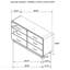 Commode 6 tiroirs