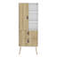 Grande commode Magness, chambre, blanc / Macadamia