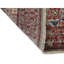 Tapis unique gris, rouge et bleu de 2 pi 5 po x 27 pi 4 po
