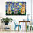 Isaias Cats Starry Night Canvas Print-1295977477