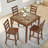 Loftora Modern Ergonomic Dining Bar Set with Space-Saving Design