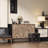 Modern Six-Drawer Sideboard Accent Chest