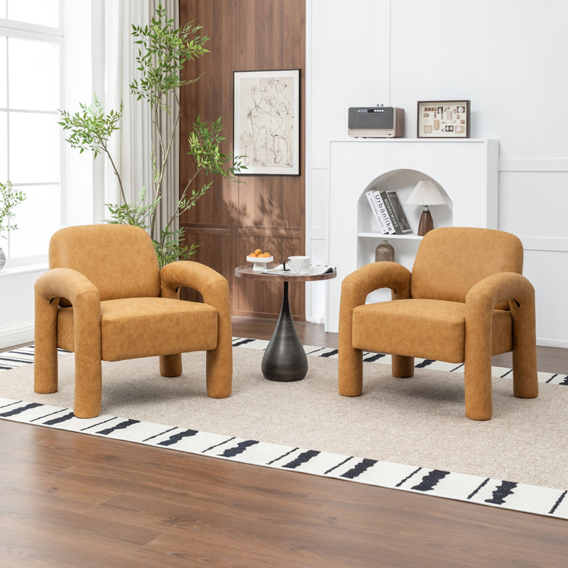 Fauteuil Iryanna, Jaune