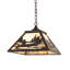 16" Square Canoe At Lake Pendant