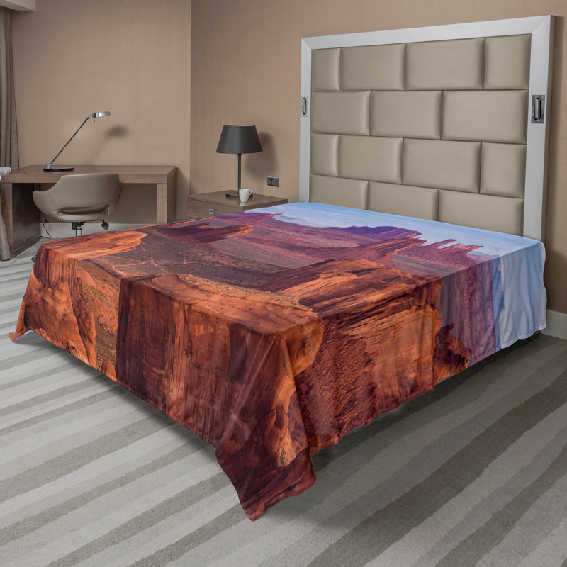 Drap-housse Ambesonne, Drap plat pour très grand lit californien