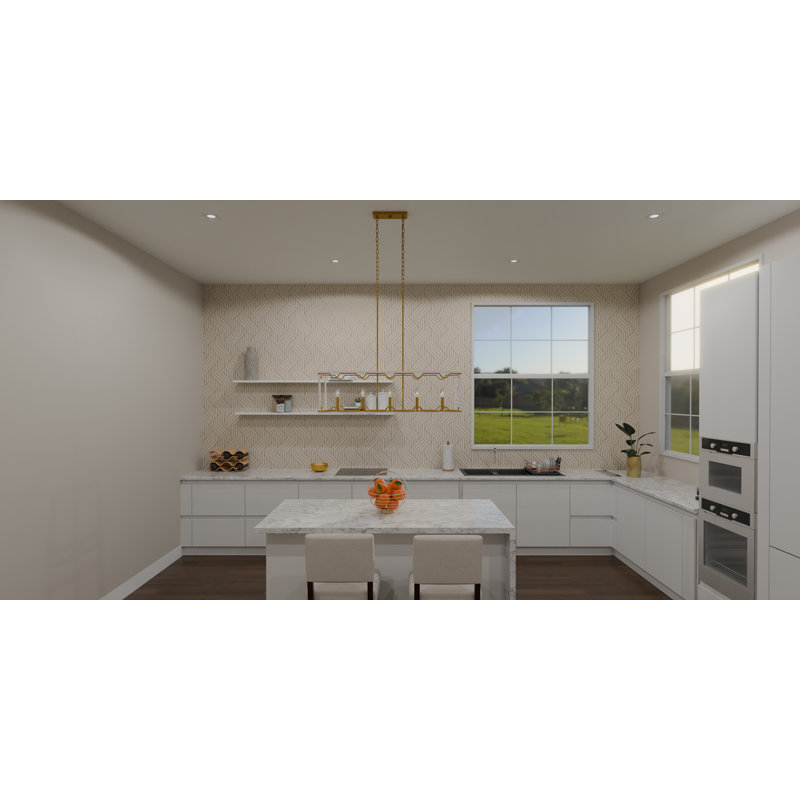 Kareny 4 - Light Gold Kitchen Island Pendant